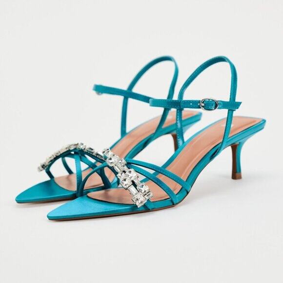 ZARA Strappy Heels NWT - Picture 16 of 16